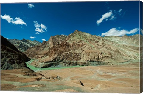 Framed Landscape, Markha Valley, Ladakh, India Print