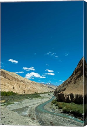 Framed Markha Valley, India Print