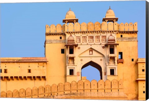 Framed Historic Amber Fort, Jaipur, India Print