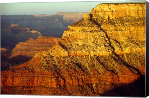 Framed Grand Canyon National Park, Arizona (close-up) Print