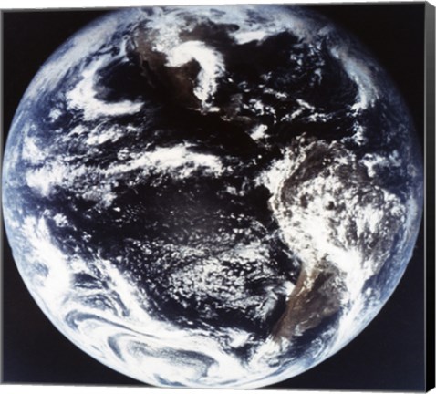 Framed Earth Outter Space Print