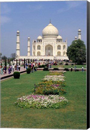 Framed Taj Mahal in Agra, India Print