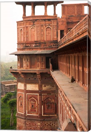 Framed Agra Fort, Agra, Uttar Pradesh, India Print