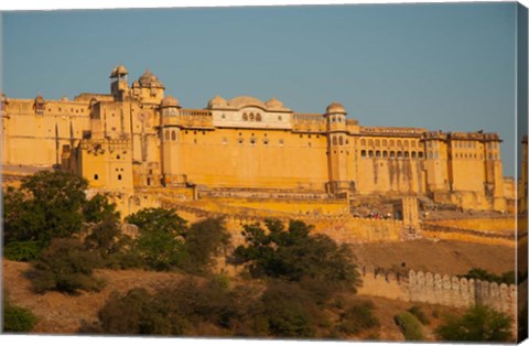 Framed Amber Fort, Jaipur, Rajasthan, India Print