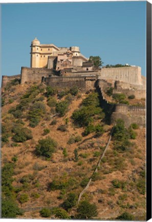 Framed Kumbhalgar Fort, Kumbhalgarh, Rajasthan, India Print