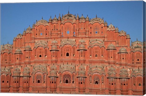 Framed Hawa Mahal (Palace of the Winds), Rajasthan, India Print