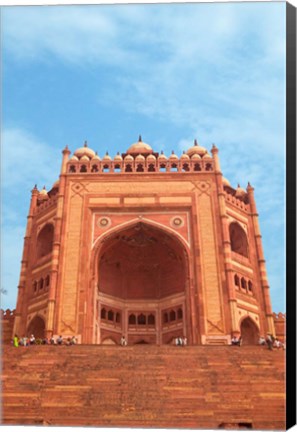 Framed Gate, Jami Masjid Mosque, Fatehpur Sikri, Agra, India Print