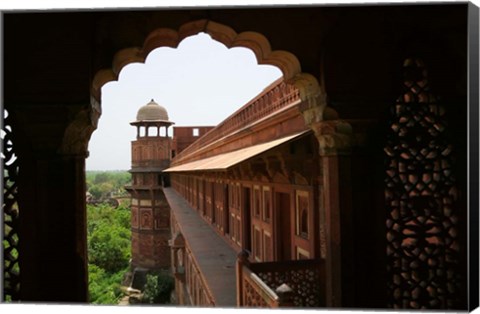 Framed Architecture of Agra Fort, India Print