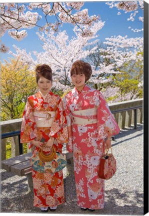 Framed Japan, Honshu island, Kyoto, Kiyomizudera Temple Print