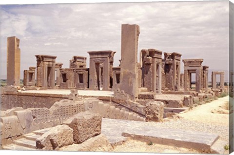 Framed Ruins, Persepolis, Iran Print