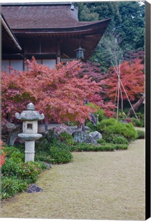 Framed Okochi Sanso Villa, Sagano, Arashiyama, Kyoto, Japan Print