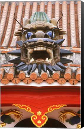 Framed Shuri Castle, Naha, Okinawa, Japan Print