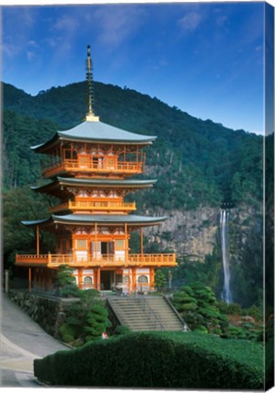 Framed Kumano Nachi Shrine, Katsuura, Wakayama, Japan Print