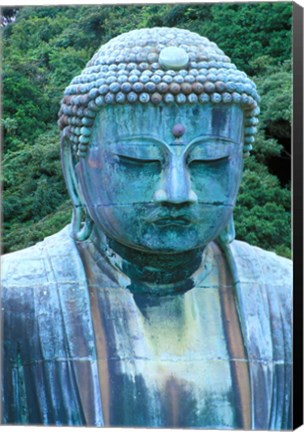 Framed Great Buddha Detail, Kotokuji Temple, Kamakura, Japan Print