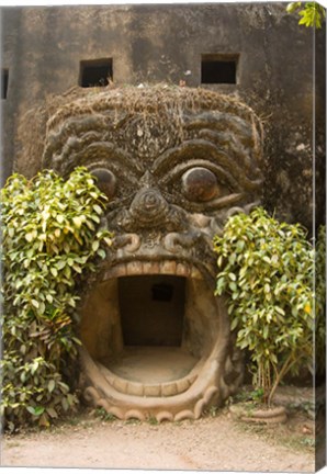 Framed Xieng Khuan, Buddha Park, Laos Print