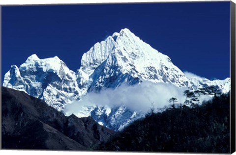 Framed Asia, Nepal. Himalayan Mountains Print