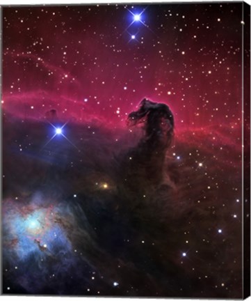 Framed Horsehead Nebula Print