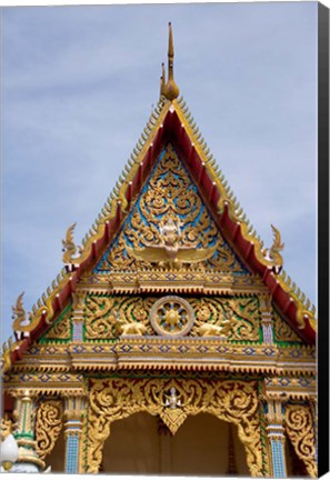 Framed Thailand, Ko Samui, Wat Plai Laem, Temple Print