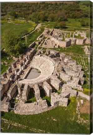 Framed Aerial view of Aphrodisias, Aydin, Turkey Print