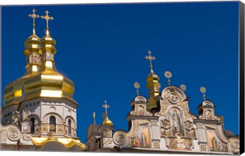 Framed Perchersk Lavra Church, Kiev, Ukraine Print