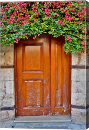 Framed Doorway in Antalya, Turkey Print