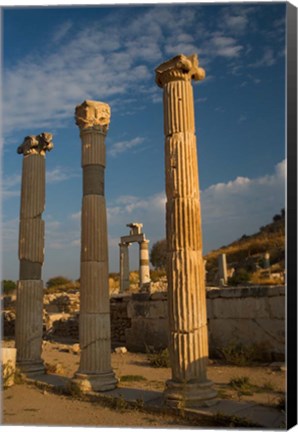 Framed Ruins of Roman Times, Ephesus, Turkey Print