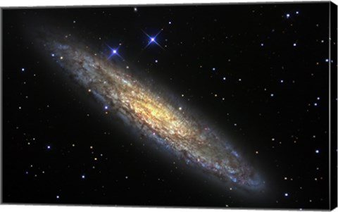 Framed Sculptor Galaxy Print