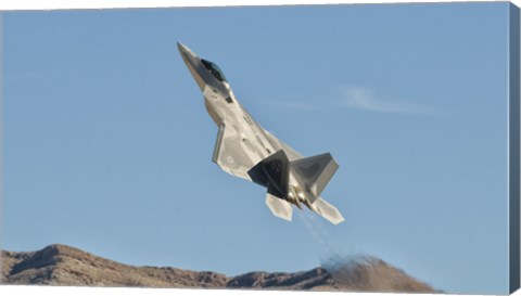 Framed US Air Force F-22 Raptor, Nellis Air Force Base, Nevada Print