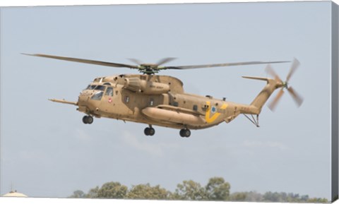 Framed Sikorsky CH-53 Yasur of the Israeli Air Force Print