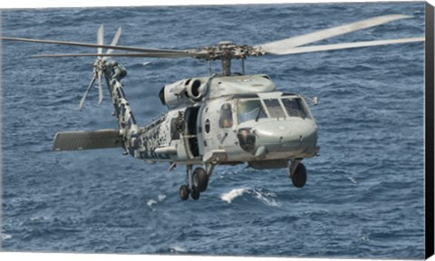 Framed US Navy SH-60F Seahawk Print