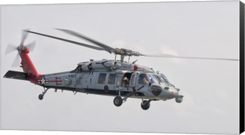Framed SH-60 Helicopter Print