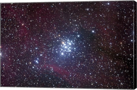 Framed Open Cluster in Carina Print