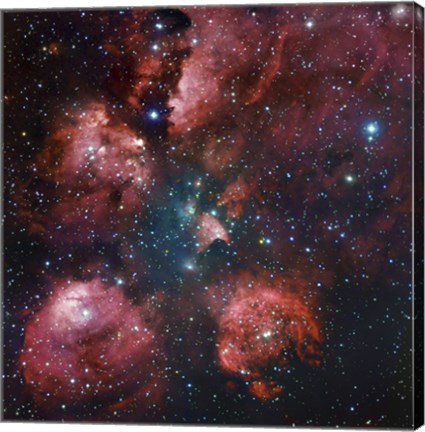 Framed Cat&#39;s Paw Nebula in Scorpius Print