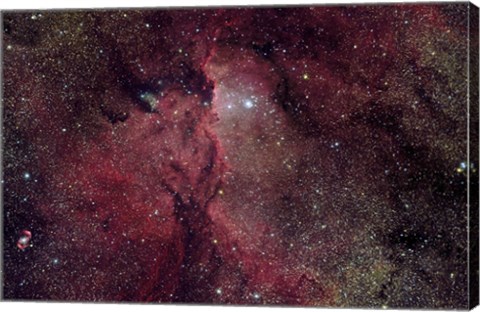 Framed Emission Nebula in Ara (NGC 6188) Print