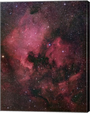 Framed North America Nebula Print