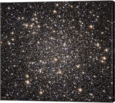 Framed Globular cluster M22 in the constellation Sagittarius Print