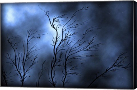 Framed Stormy Skies Print