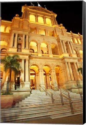 Framed Treasury Casino, Brisbane, Queensland, Australia Print