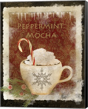 Framed Peppermint Mocha Print