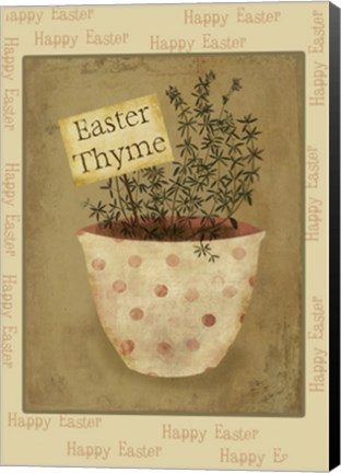 Framed Easter Thyme Print