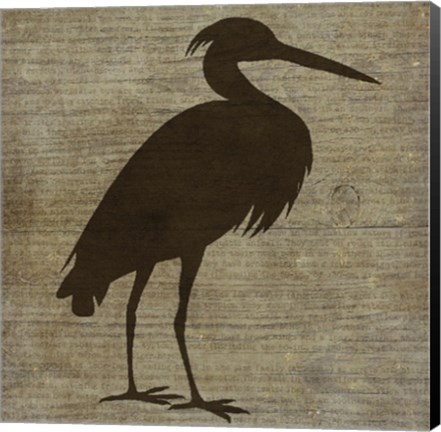 Framed Heron Print