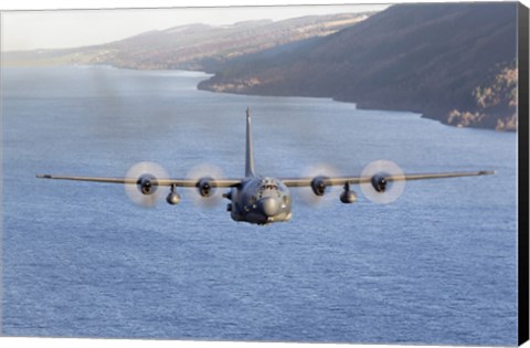 Framed MC-130H Combat Talon II Over Loch Ness, Scotland Print