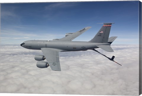 Framed KC-135R Flies over Arizona Print