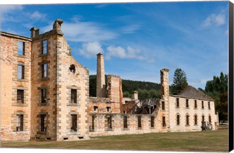 Framed Port Arthur historic penitentiary, Australia Print