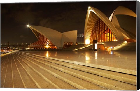 Framed Australia, New South Wales, Sydney Opera House Print