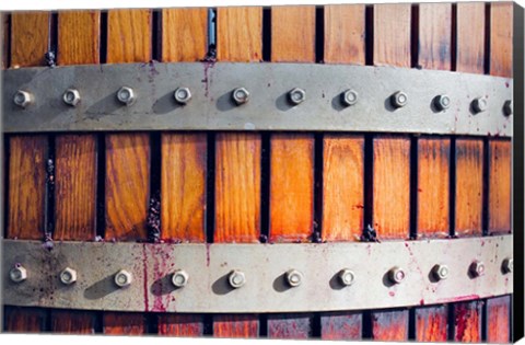 Framed Australia, Barossa Valley, Hydraulic presses, Winery Print