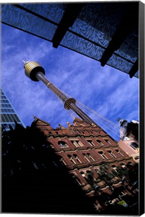 Framed AMP Tower and Highrises, Sydney, Australia Print