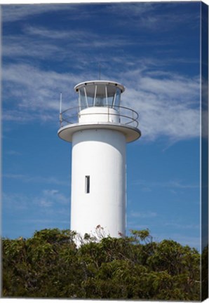 Framed Cape Tourville Lighthouse, Freycinet NP, Australia Print