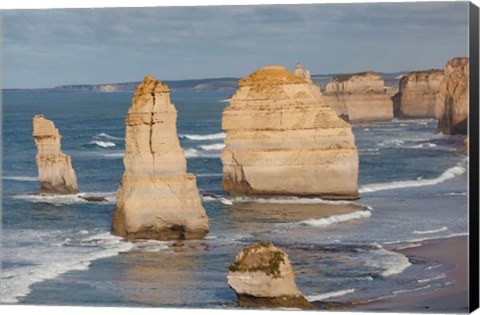 Framed Coastline, 12 Apostles, Great Ocean Road, Port Campbell NP, Victoria, Australia Print