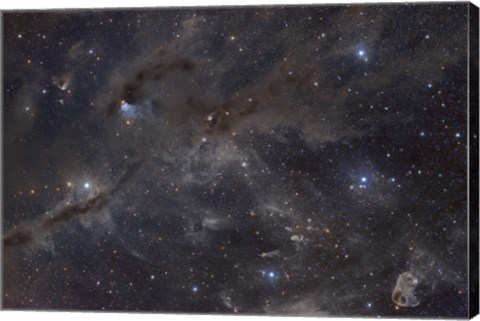 Framed Dusty Nebulae of Taurus Print